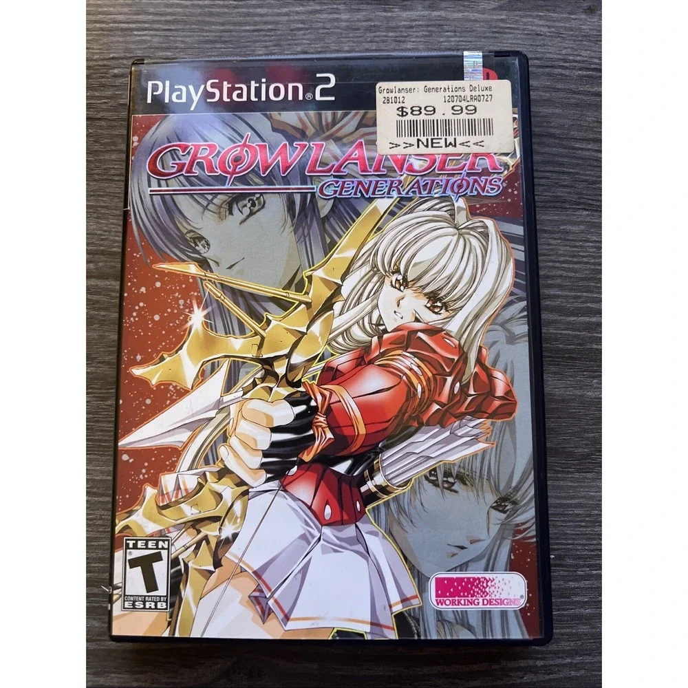 Growlanser: Generations (Sony PlayStation 2, 2004) No Manuel